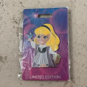 Disney Destination D23 2025 WDI MOG LE 400 Chibi Heroines Princess Aurora Pin